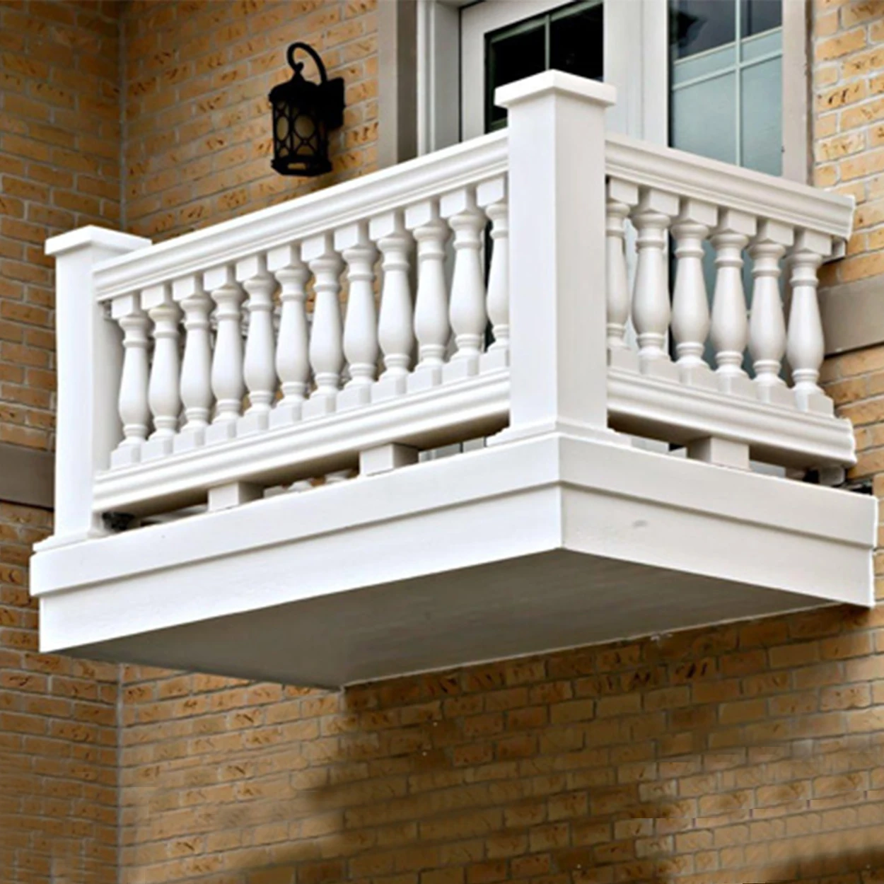 Factory high quality polyurethane baluster mold Inox balcony balustrade stair railing handrail balustrades handrails