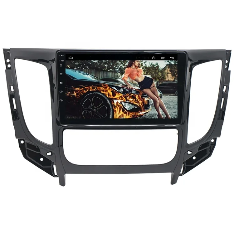 Автомагнитола на Android 10 мультимедийный Dvd-плеер для Mitsubishi Triton L200 5 2015 - 2019 с GPS-навигацией