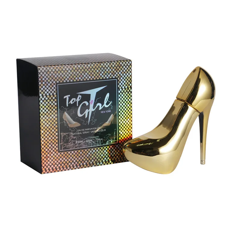 Super Star Sexy Girl High Heel Shape Luxury 100 ml Unique Glass Perfume Bottles
