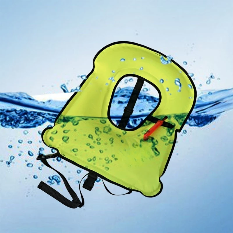 Yoris Swimming Life Vest Waterproof Portable Inflatable Kids Life Jacket For Water Sport