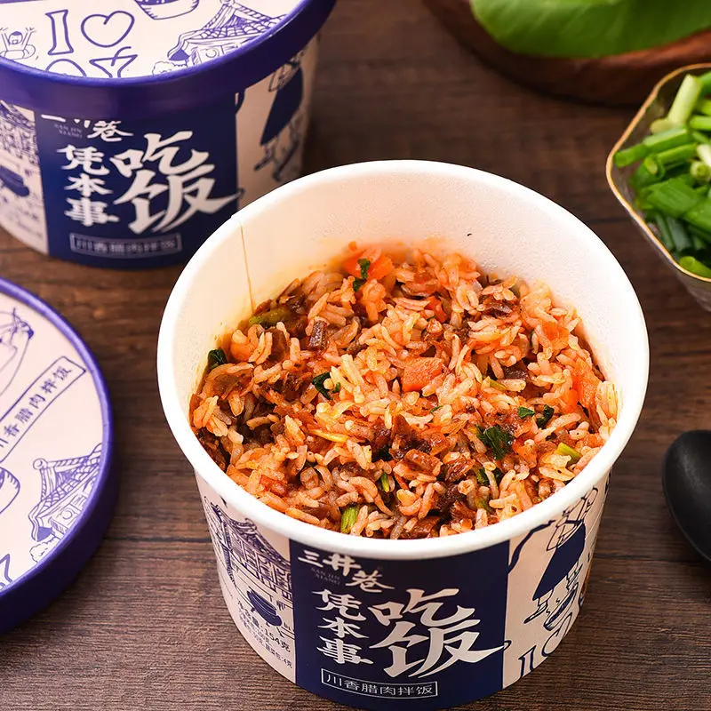 Bibimbap с самонагревающимся рисом в