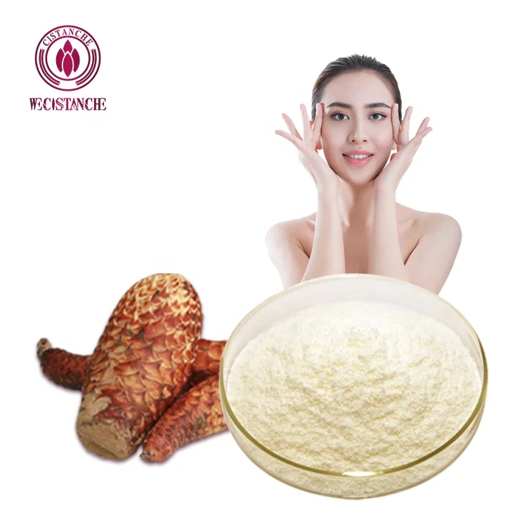 OEM Cistanche Tubulosa Extract Natural Slimming Steamed  Fertility Detox Tea Natural Supplements For Women