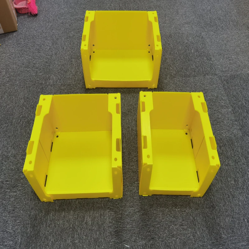 Stackable Plastic Shelf Bin Corflute Storage Bin Boxes Warehouse Correx Picking Bins