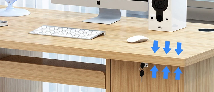 Home Office Table Modern Desktop Computer Table MDF Study Desk
