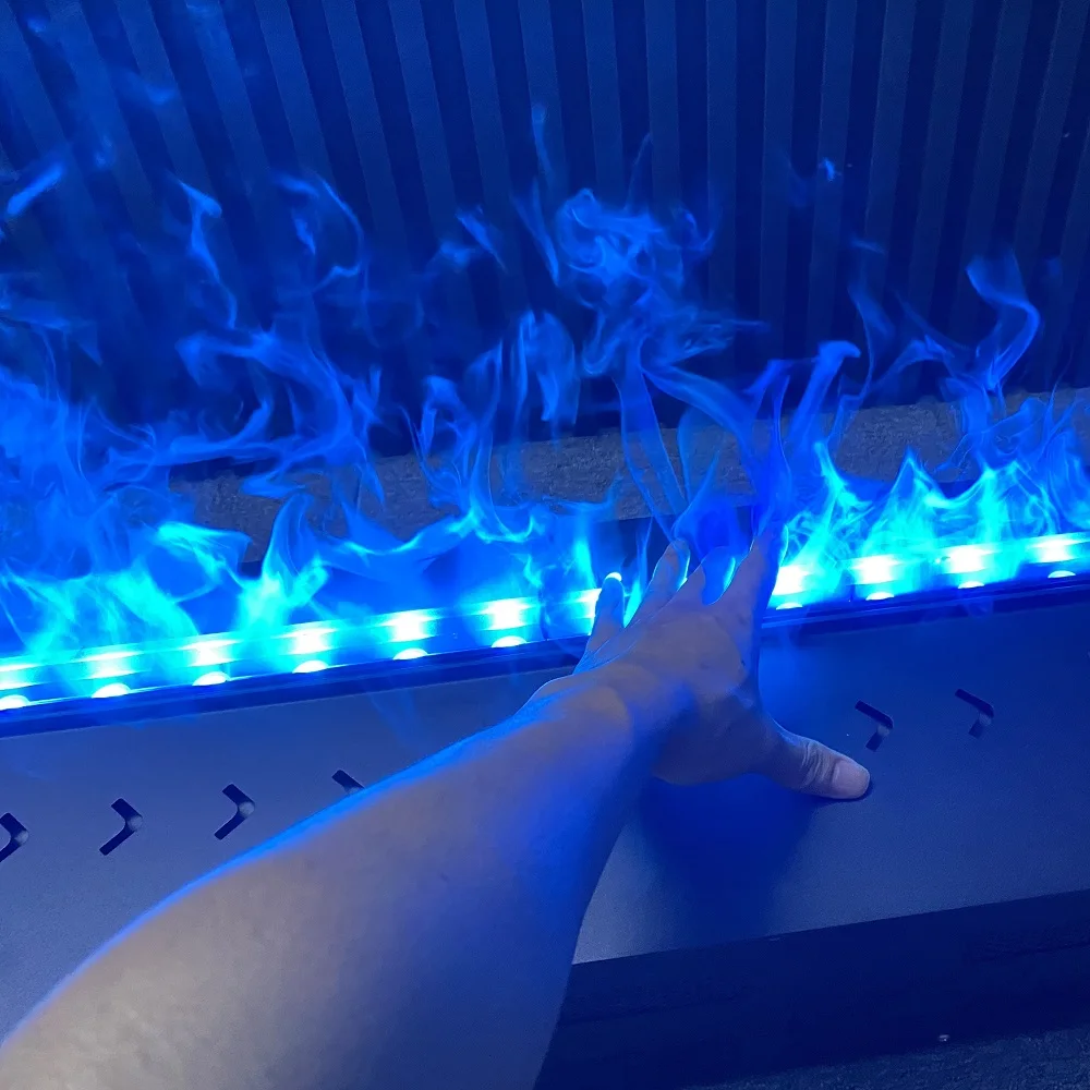 Artificial Flame Decorative Smart Auto Water Filling 3D Water Vapor SteamElectric Fireplace