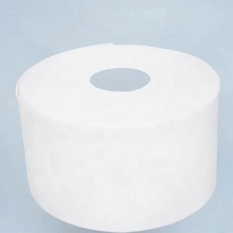 PP wood pulp embossed spunlace nonwoven jumbo roll