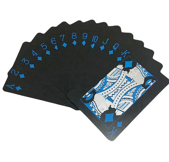 Waterproof  Plastic Playing Cards Set Poker  Tricks Tool Durable Poker Board Game Poker Card
