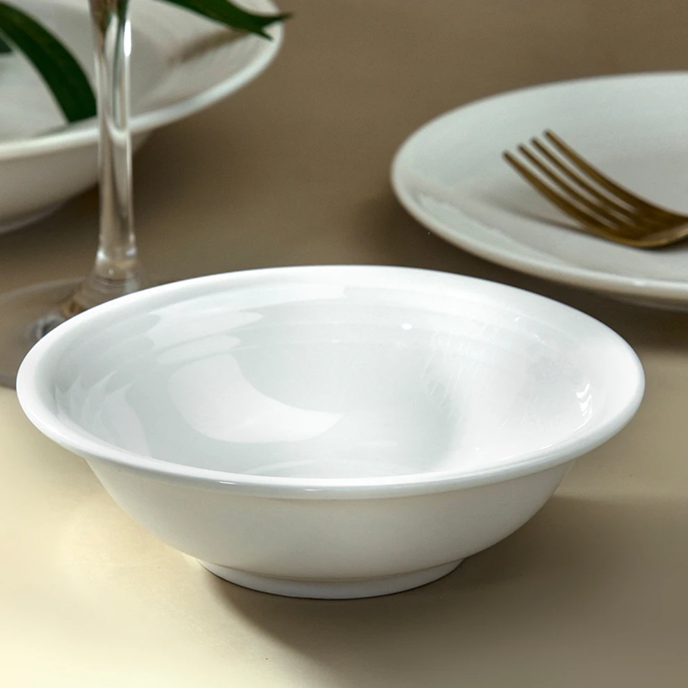 OEM ODM accepted YAYU china embossed fruit salad basin western style porcelain rice serving bowls ceramic shark fin soup bowl