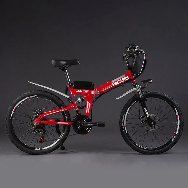  Electric Bike Aluminum Frame 350w 48V electric bicycle / 21 Speed