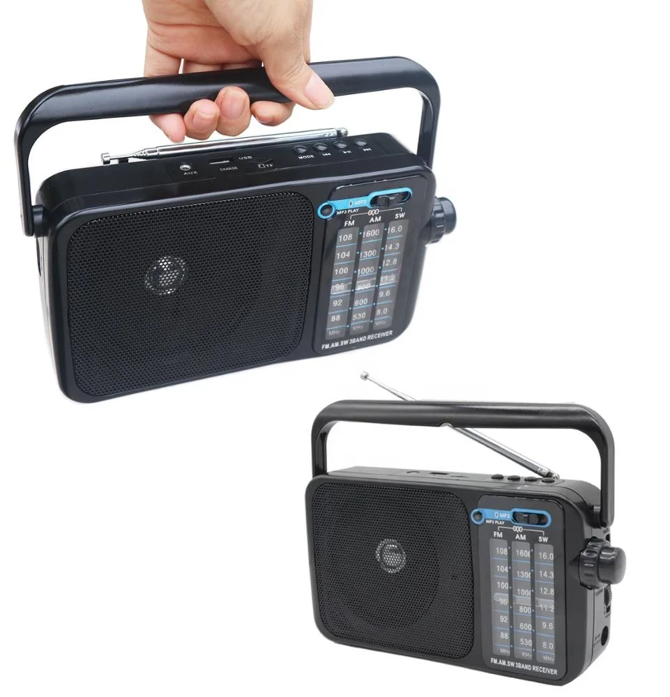 Cheap price portable home radio with AM FM Radio USB port TF card port