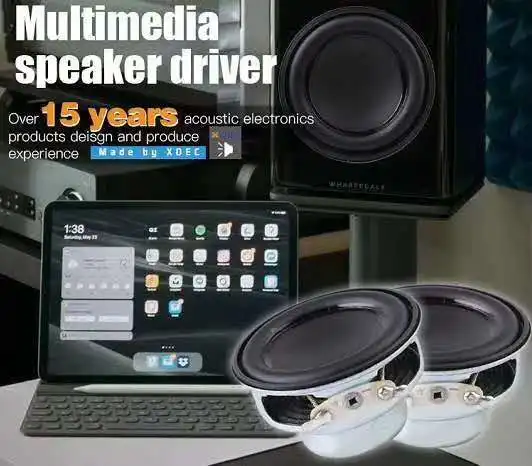 USA market 1.5 inch 40mm 4ohm 5w fullrange speaker