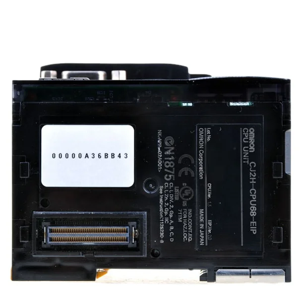 New and Original O-mron PLC Module RS232 CPU PLC  CJ2H-CPU68-EIP