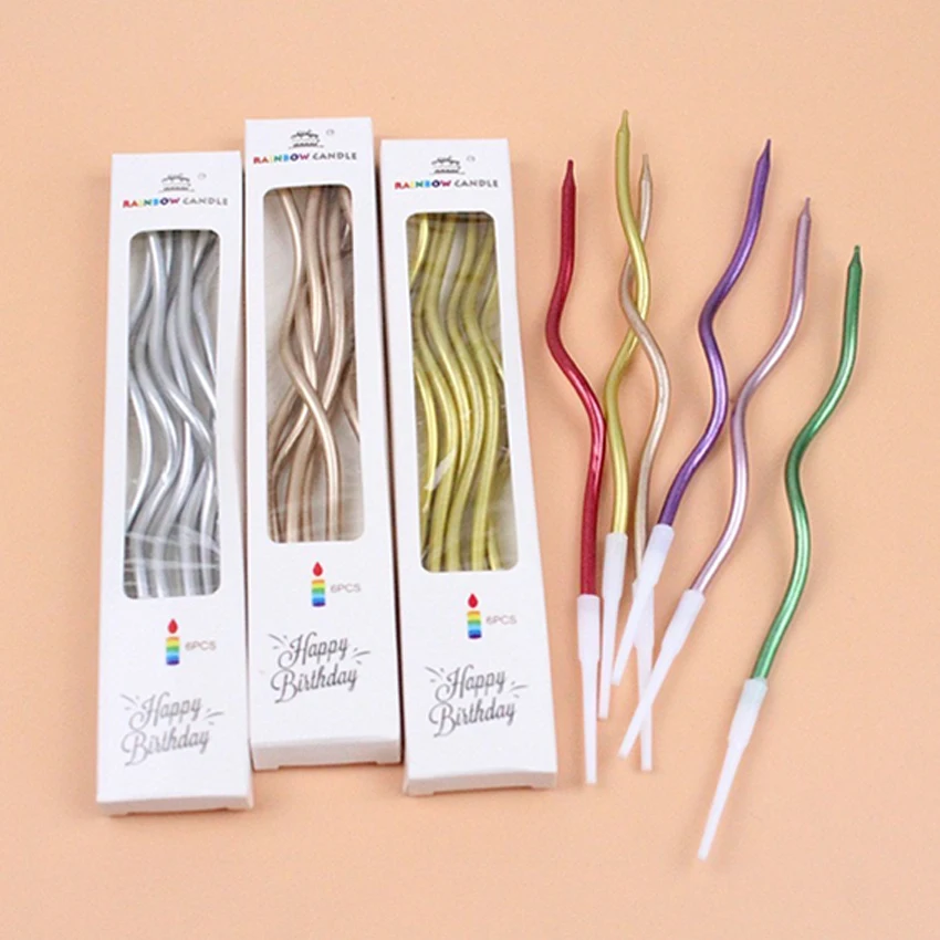 Happy Birthday Cake Candles Birthday Decoration Party  Candle Cake Party Birthday Candles