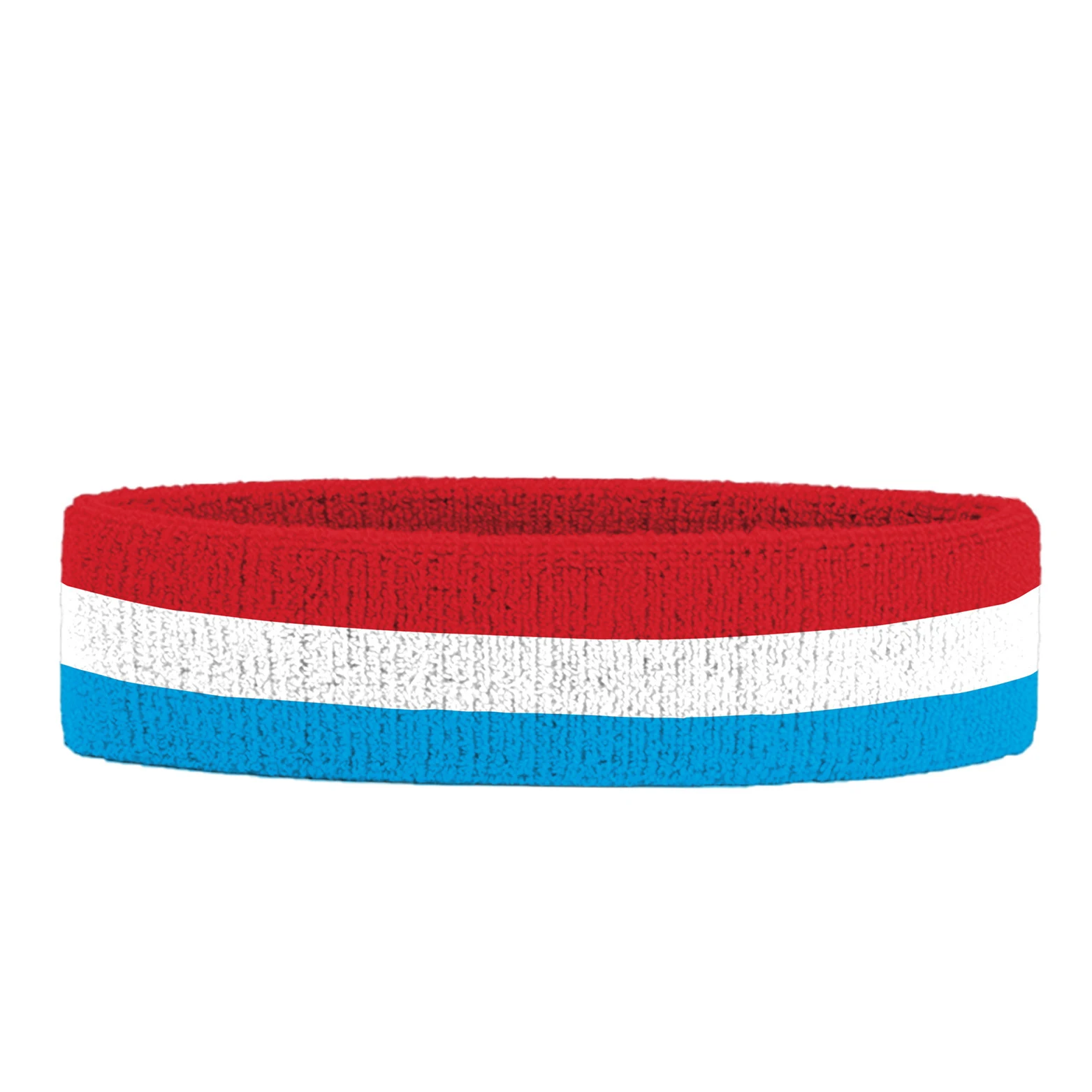 Striped color wristband headband suit men and women fitness sports sweatband Customized wristband headband