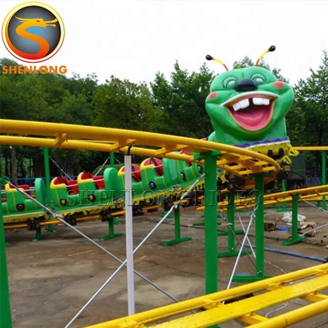 
cheap mini roller coaster sliding worm rides backyard roller coaster for sale 