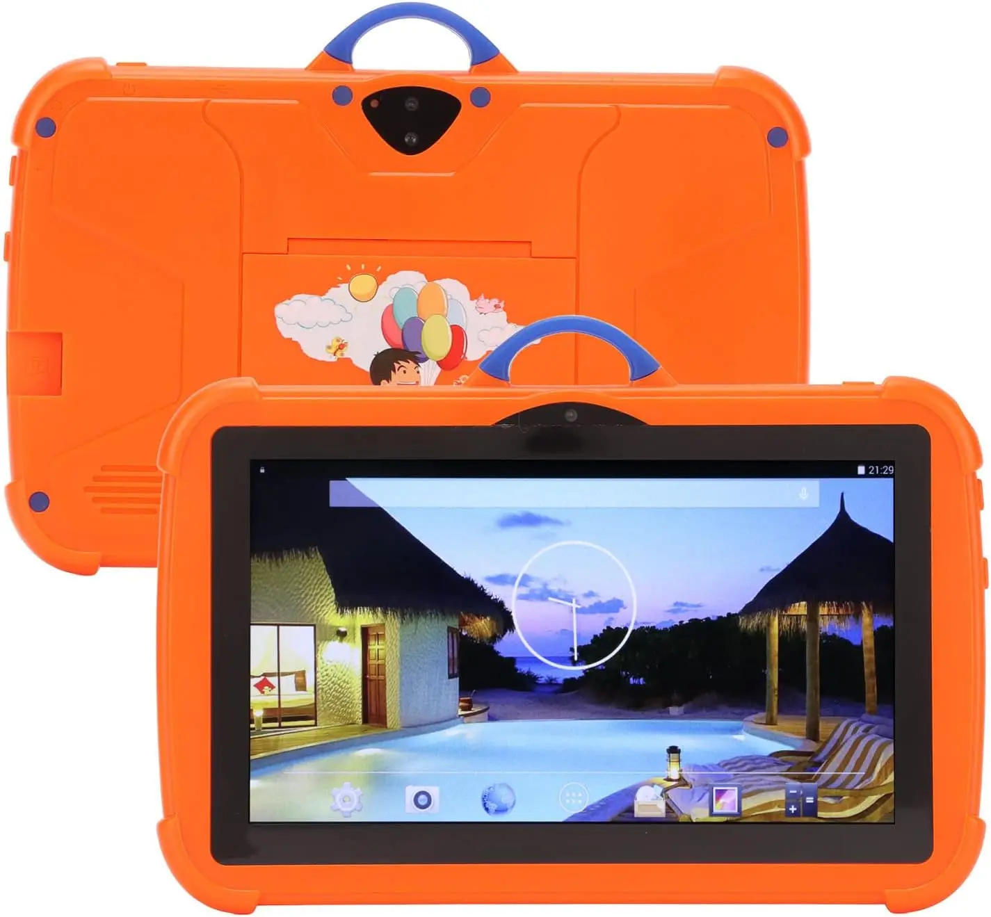 Kids Tablet with Case 7-inch Android 6.0 Tablet for Kids  32GB  Parental Control  WiFi  Educational Apps  tablet pc for kids