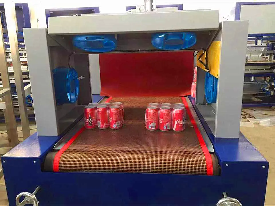 L type Heat Shrink bottled water Packing Machine