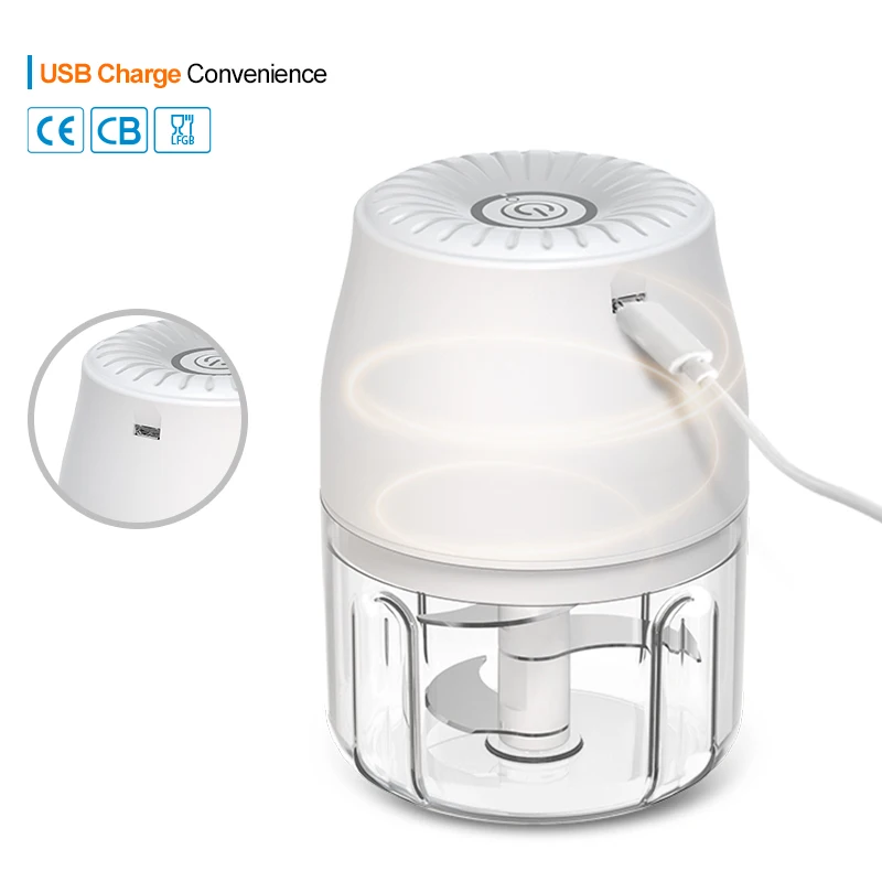 Wholesale Automatic USB Charging Vegetable Baby Food Chopper