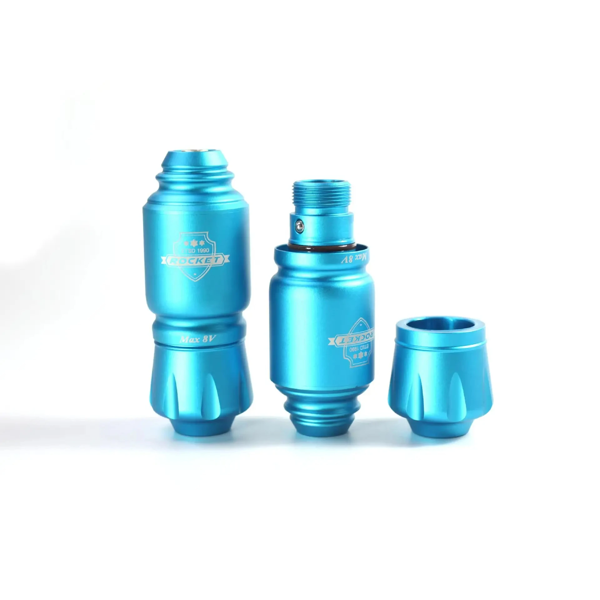 Mini Rocket Tattoo pen Wireless battery RCA Mouth Tattoo machine Power set One body needle electric motor tattoo pen