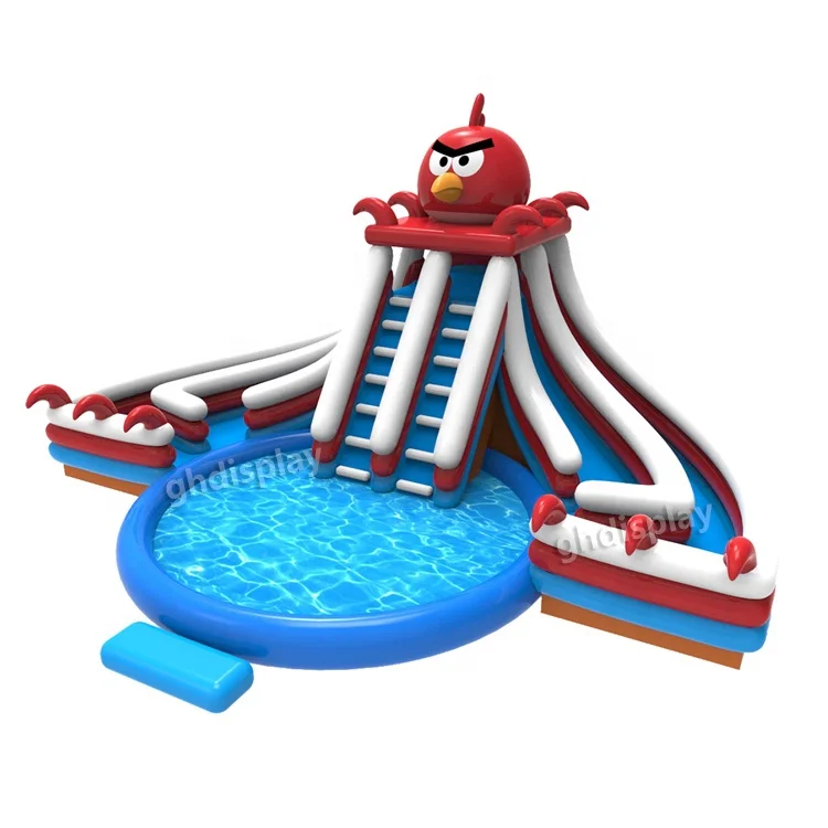  OEM commercial PVC giant inflatable water park slide with