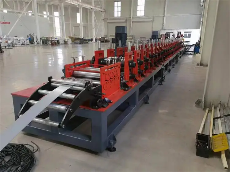 Aluminum Solar Panel Frame Roll Forming Machine Steel Metal Sheet Solar Frame Cold Roll Forming Machine