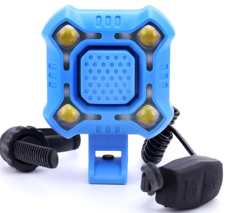 Jetshark 140dB громкий звуковой звонок для велосипеда usb перезаряжаемая велосипедная фара передняя с