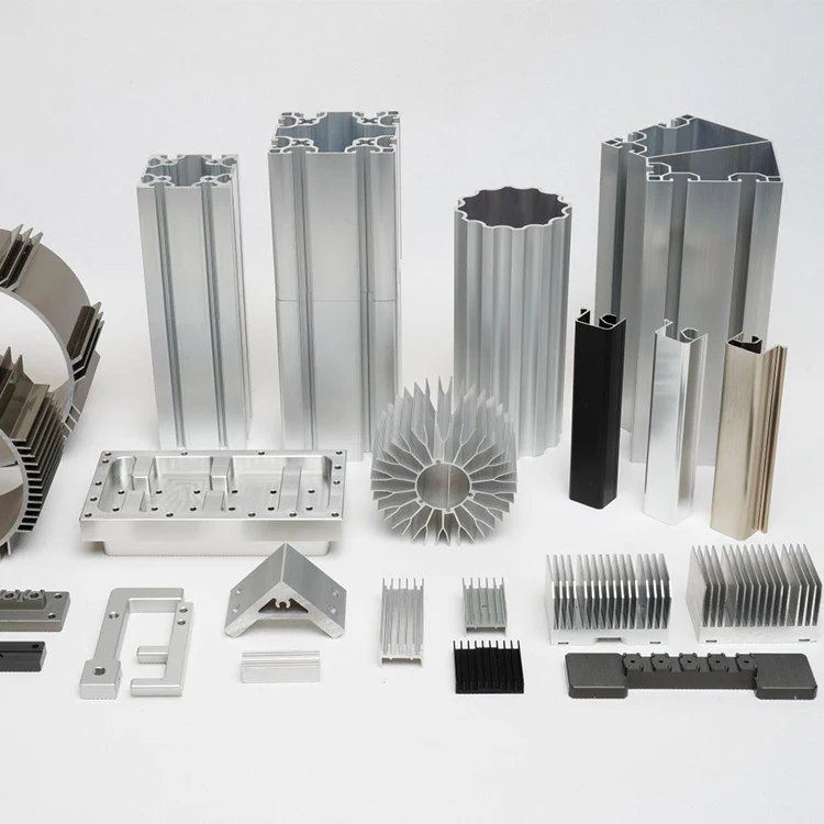 Aluminum Heat Sink Manufacturer Customized Oem&Odm Factory Price Industrial Coil Led 6061 Aluminum Extrusion Aluminum Profiles