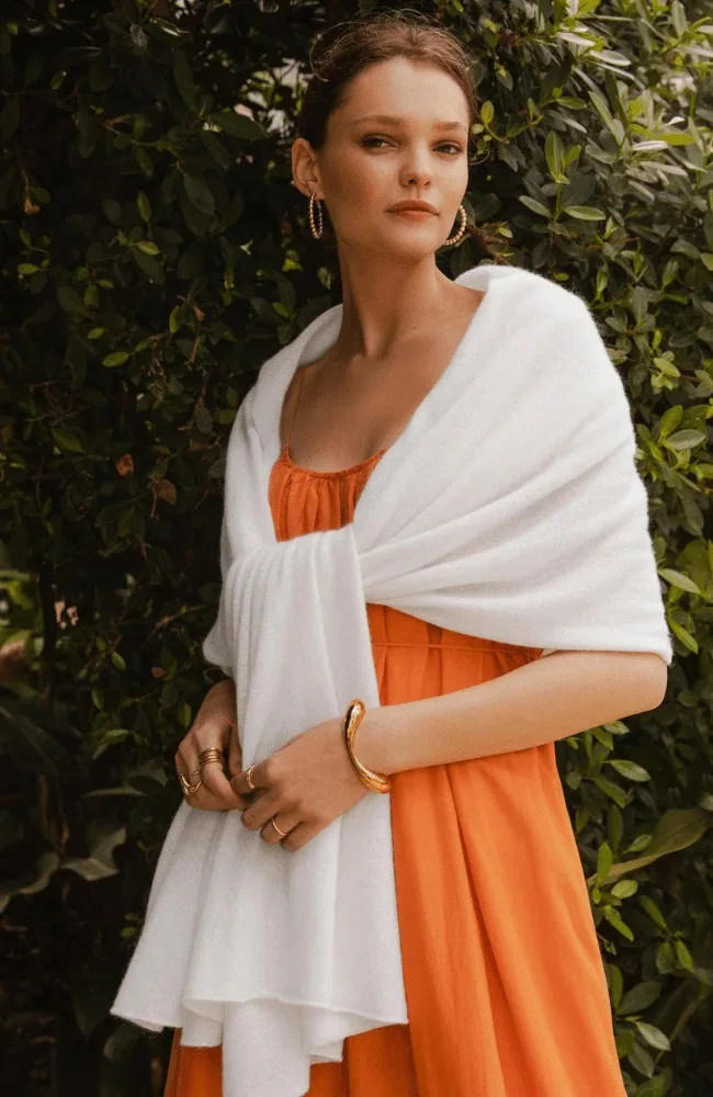 Comfortable and Gorgeous Manufacturer High Quality Cashmere Knitted Scarf Shawl for Women