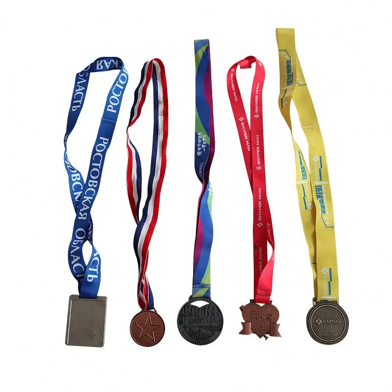 One-Stop Shopping  Custom Shape Souvenir Medal Order Blank Medals And Ribbons