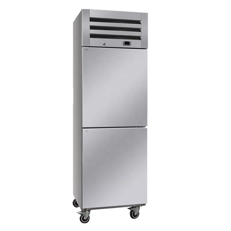commercial upright kitchen refrigerators display fridge glass door restaurant freezer hotel chiller