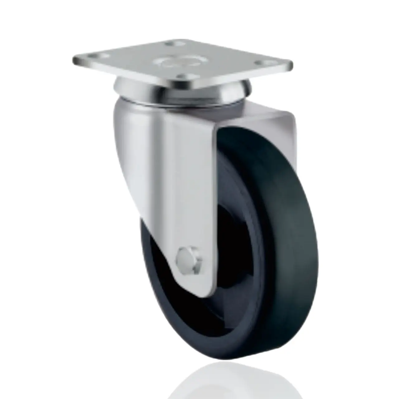 Factory Price Cart Pp Rigid Caster Wheel With Double Bearing