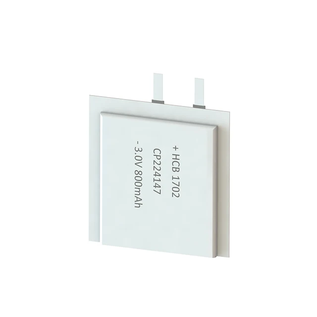 HCB RFID CP224147 3 0 В стабильное напряжение небольшой основной литиевый чехол для карт IC 800 мАч экологически чистый Ультратонкий Мягкий аккумулятор