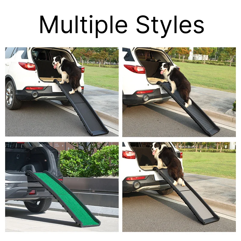 Wholesale Folding Dog Ramp for Cars and Trucks Non-slip high support dog stairs for large dogs