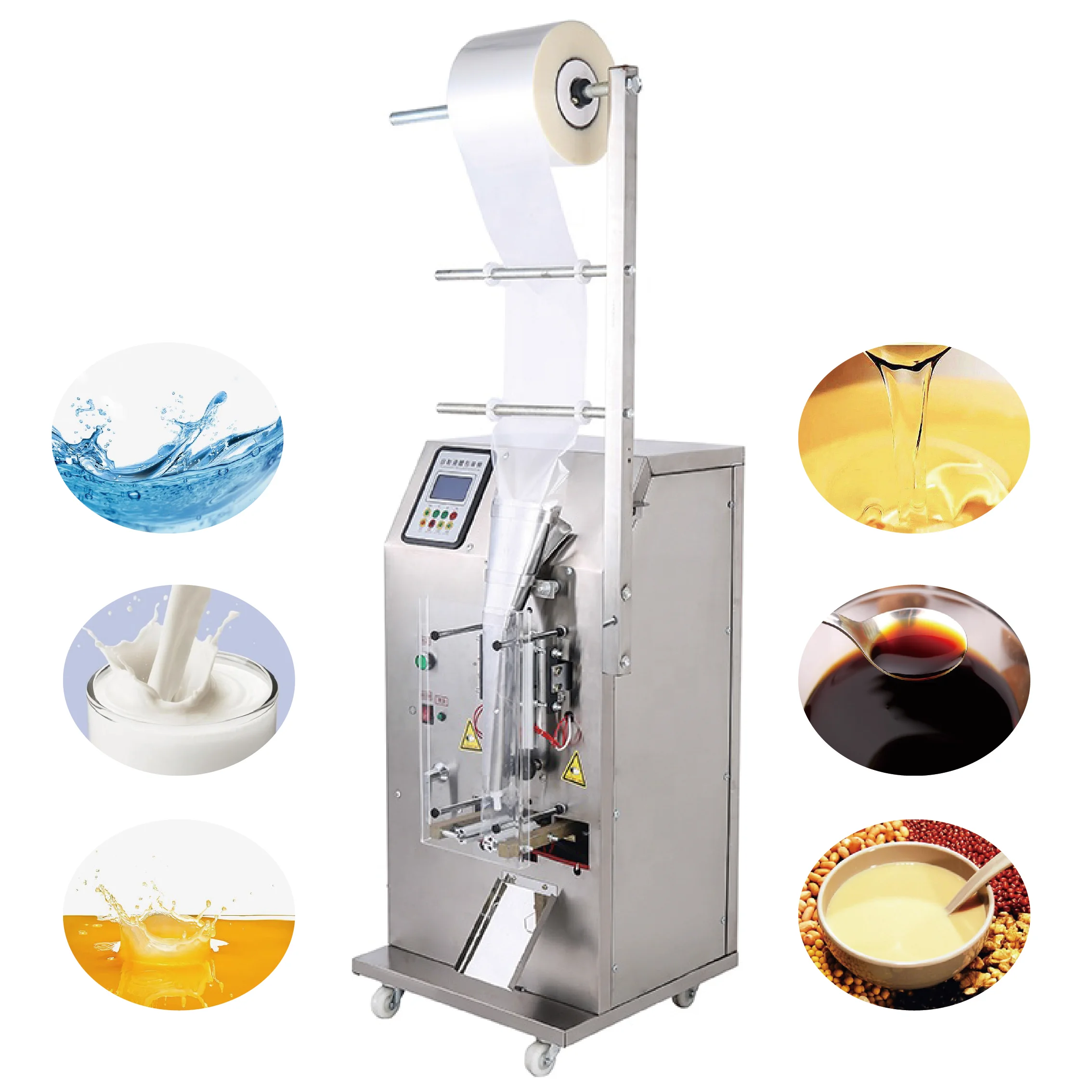packing machine automatic liquid juice filling and sealing small scale soft drink