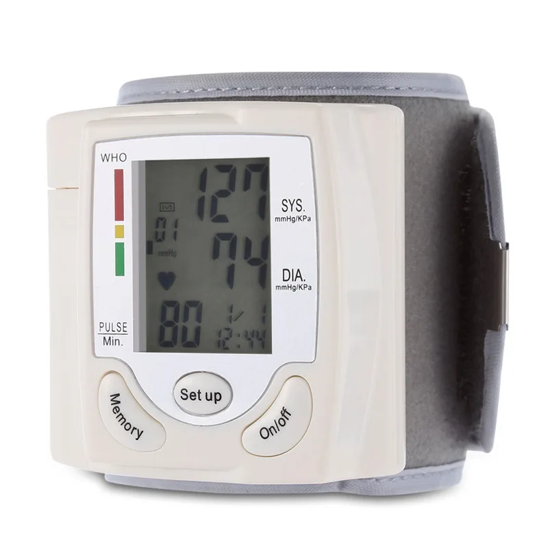 Cheap Electronic Sphygmomanometer Price Oem Digital Automatic Bp Machine Wrist Blood Pressure Monitor