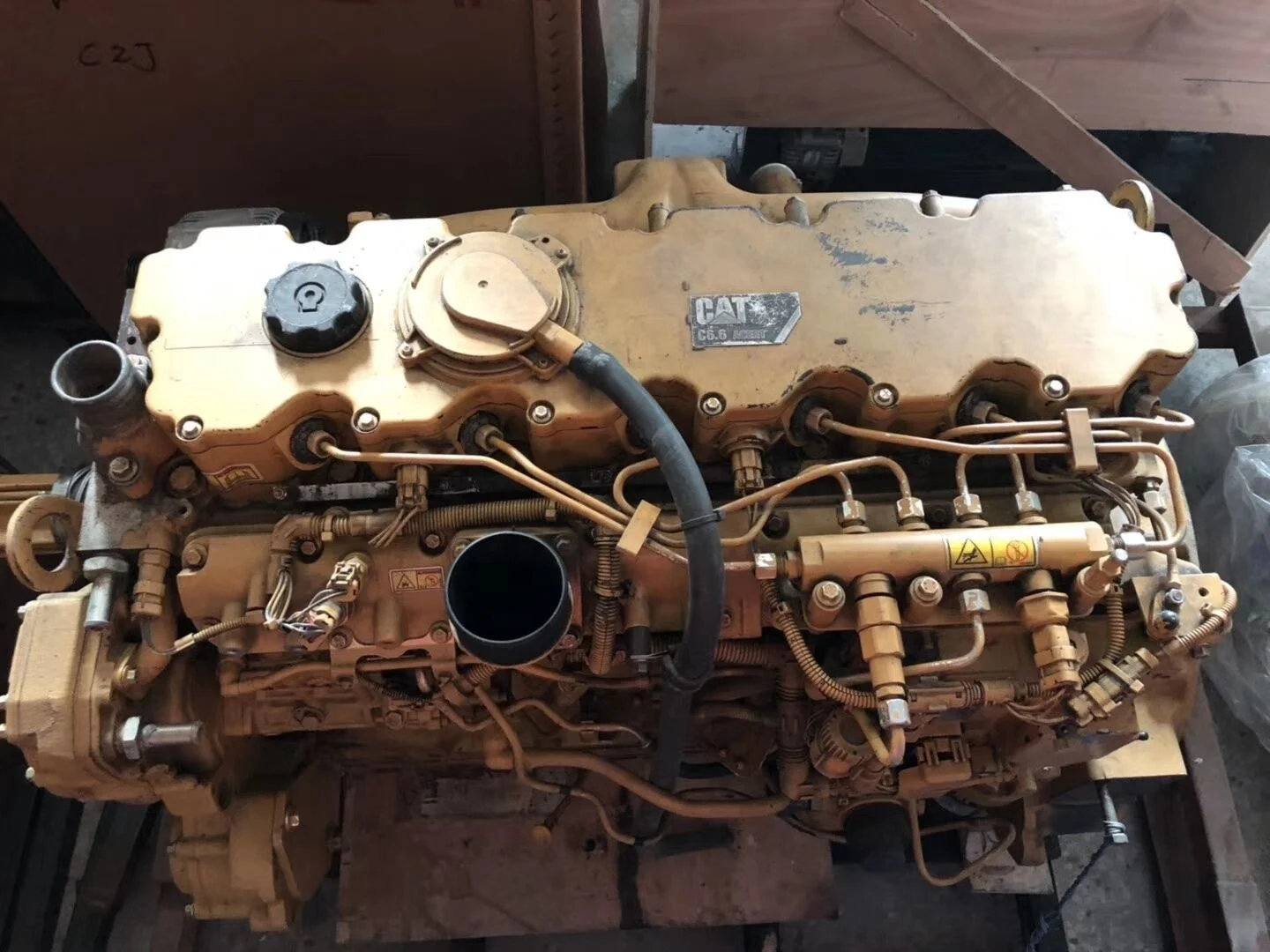  Дизельный экскаватор C6.6 320D по заводской