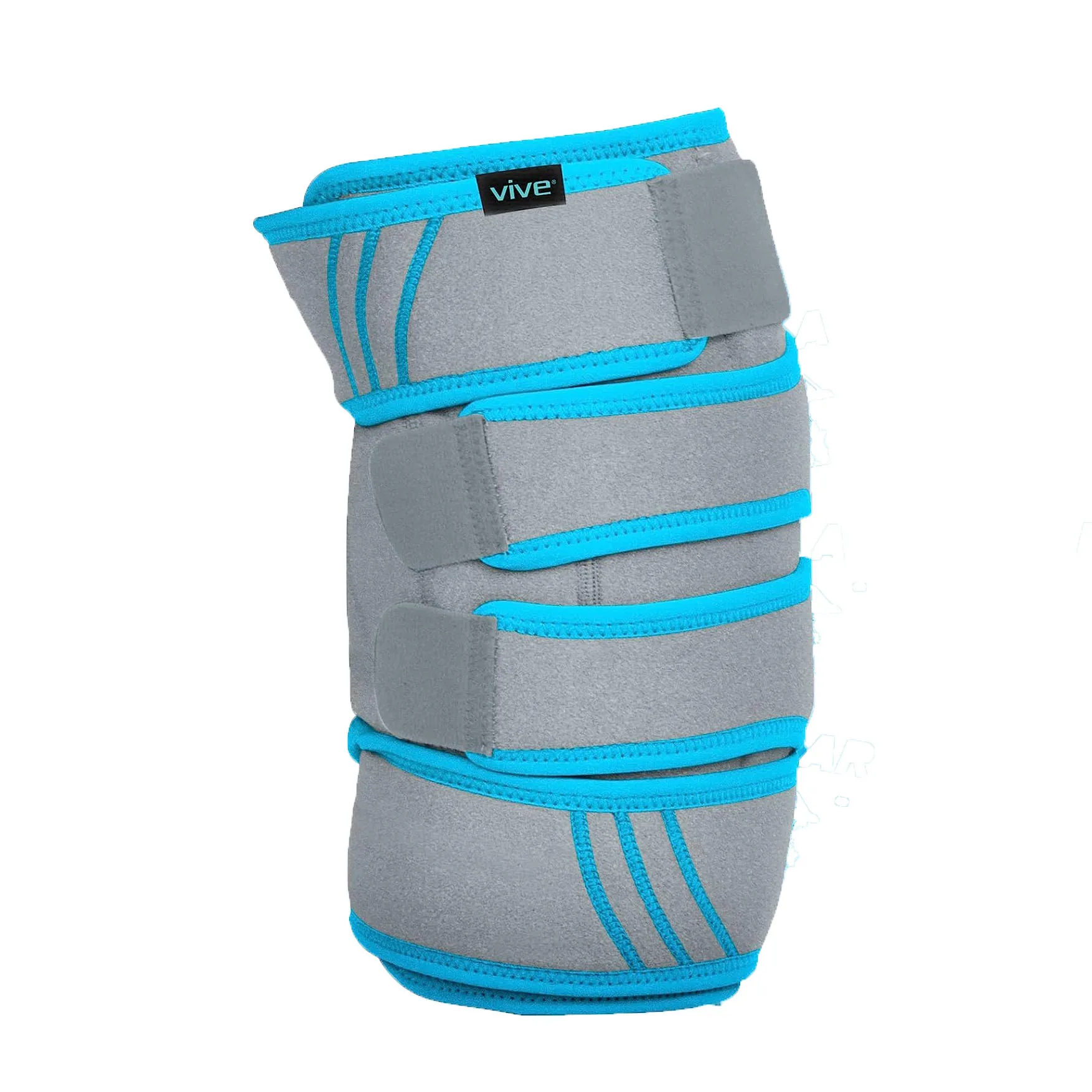 Knee Ice Pack Wrap Cold/Hot Gel Compression Brace Heat Support Strap for Arthritis Pain, Athletic Injury Running Surgery