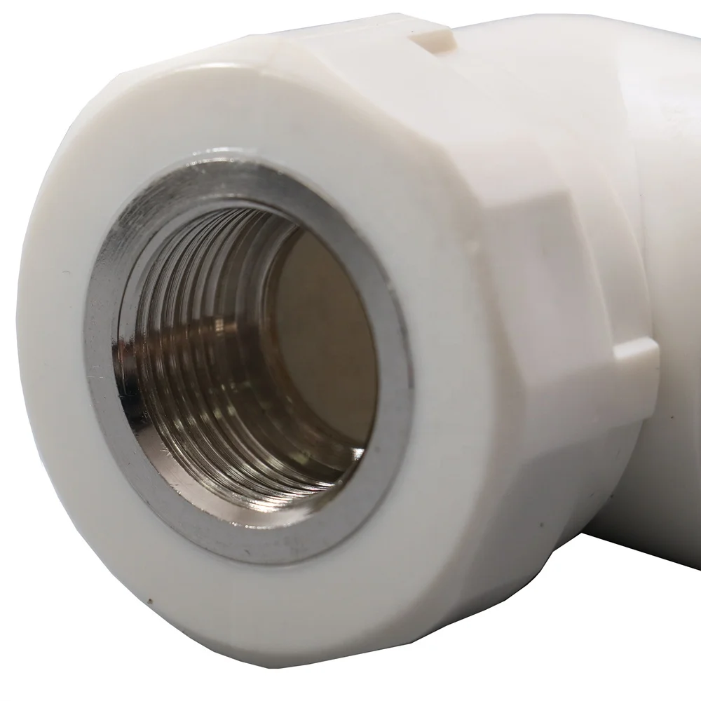 
Best price Plastic female male fittings 90degree High Grade Ppr Pipe female Elbow 
