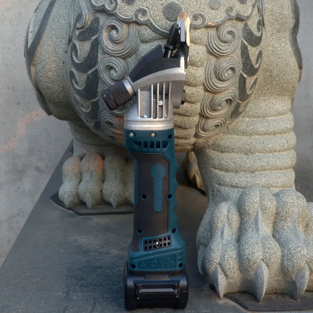 SY28 Sheep Shears Cordless Professional Rechargeable Shearing Clipper 21V with 6 Speed and 2 Lithium Batteries