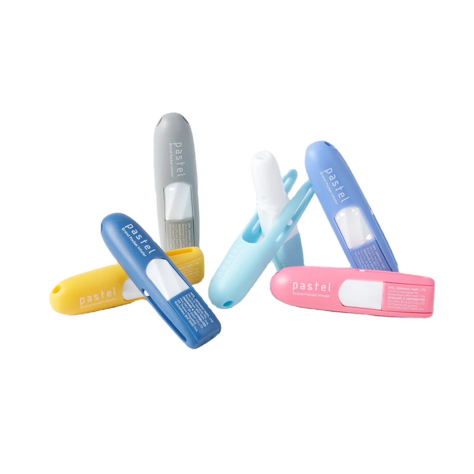 PASTEL POCKET INHALER -  Best Inhaler Stick CONVENIENT & COOL Nasal Inhalers Stick For Relieve Aromatherapy