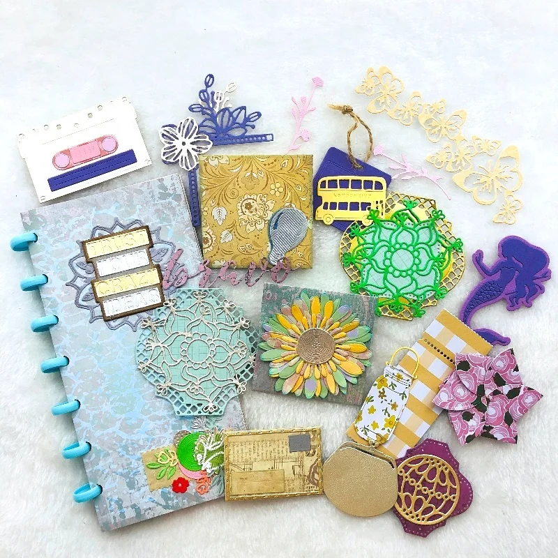 rabbit green color material scrapbook supplier invitation pop up greeting thank you cards paper metal craft dies