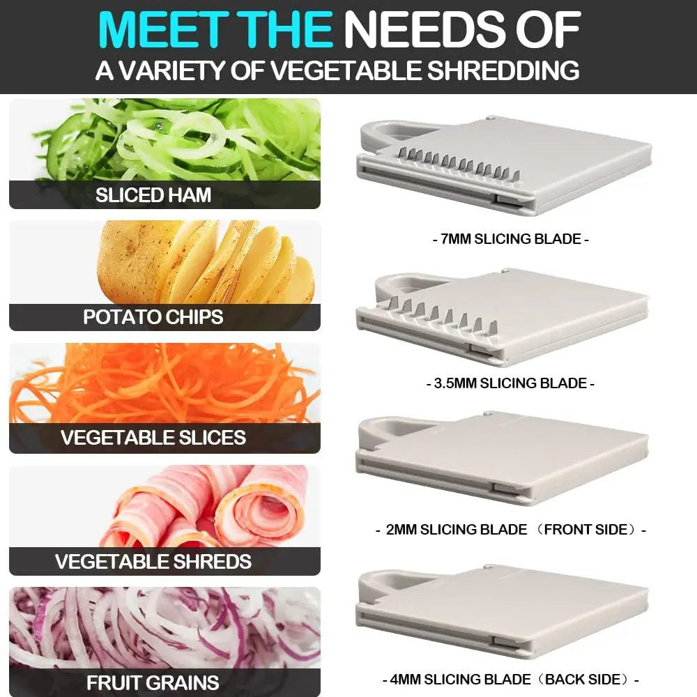 New Arrival Multifunctional Vegetable Chopper Meat Vegetable Cutter Lemon Vegetable Slicer