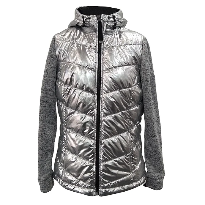 
Wholesale High Quality Ultra Soft Sliver Winter Climbing Hiking Camping Woman Wind-proof Warmful Fashion Hooded Outdoor Jackets 