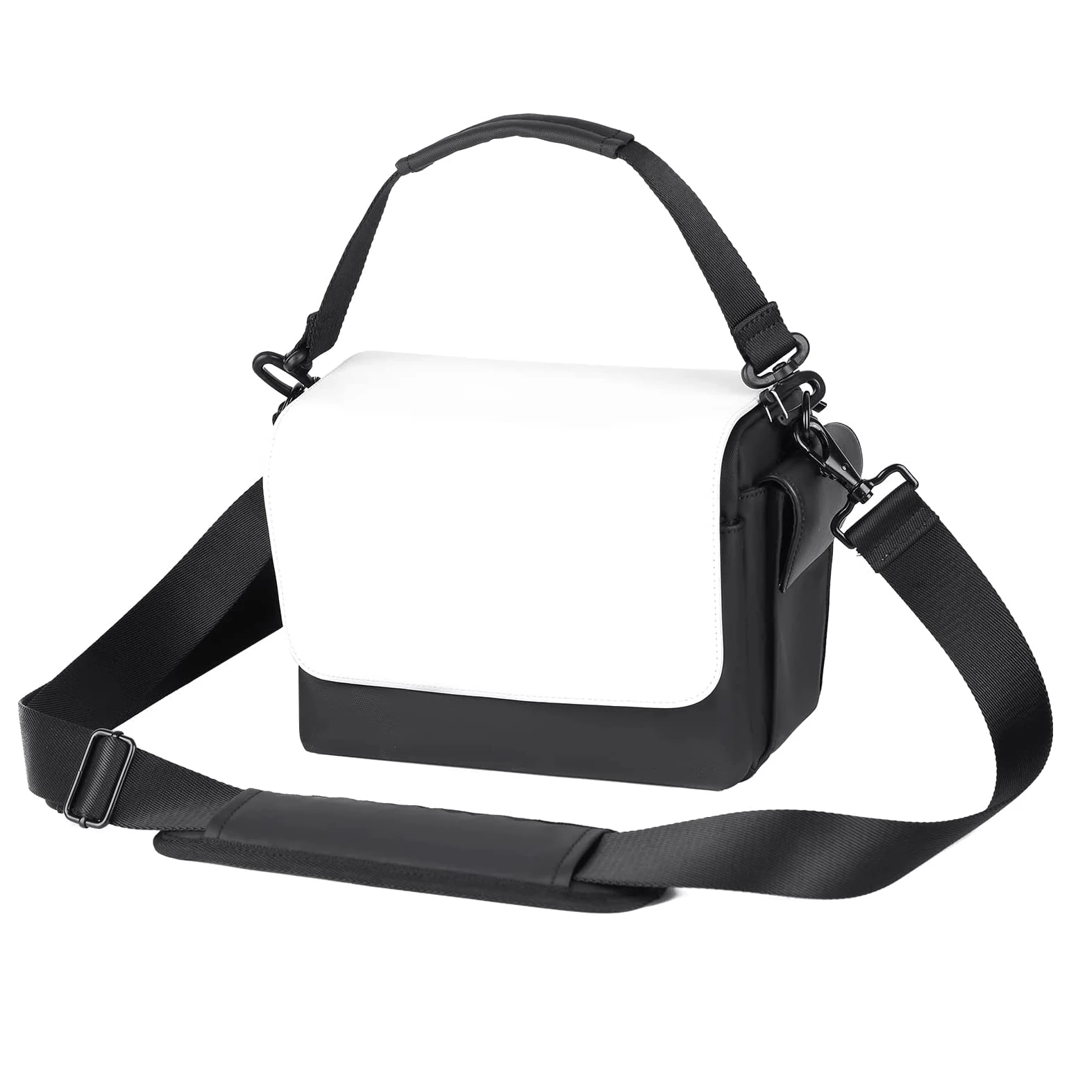 Single Shoulder Camera Bag Waterproof Compact Camera Case Compatible for Canon Nikon Sony SLR DSLR Mirrorless Cameras and Lenses