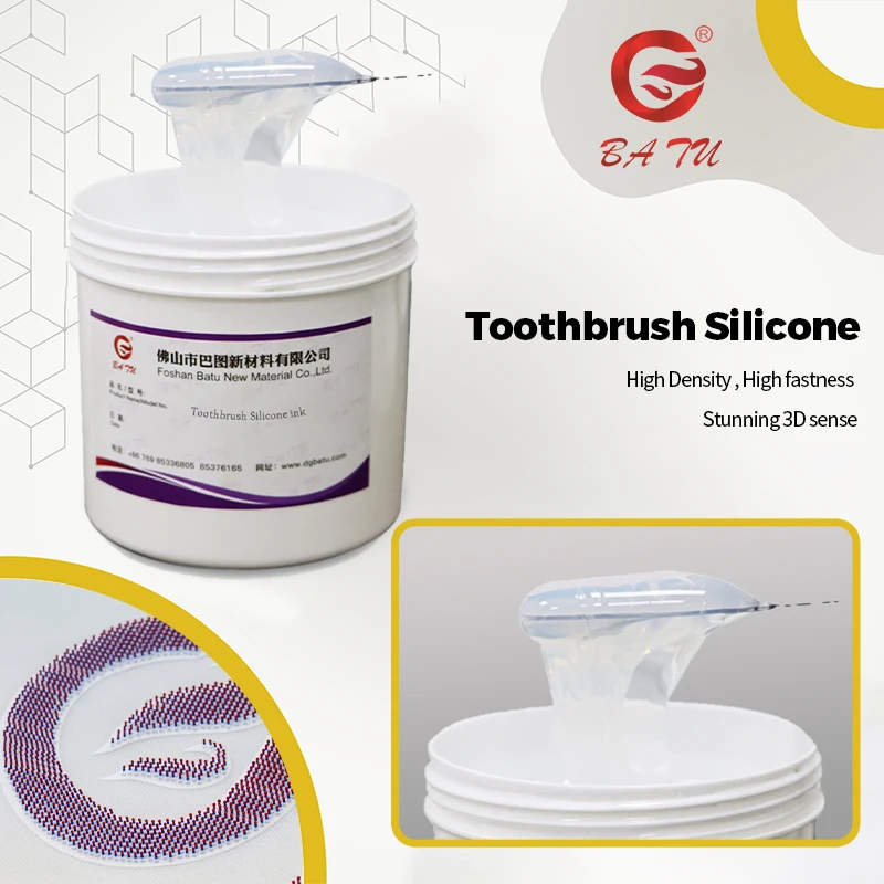 Hot new product Toothbrush Silicone  Rubber For Silk Screen Printing