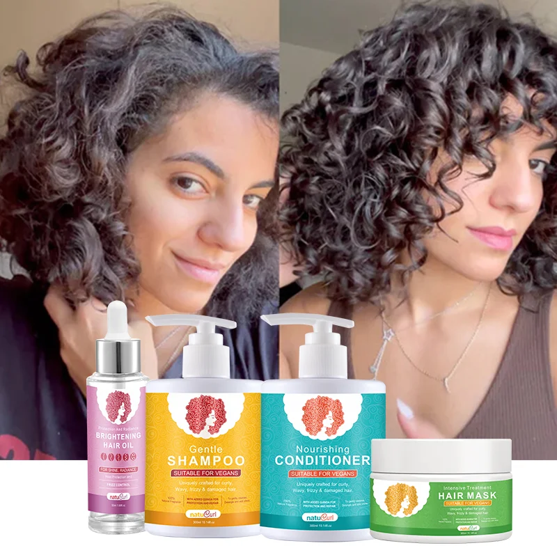 Private Label Curl-enhancing Hydrating hair Mask for Afro Kids Natural 4C Curly Hair Shea Butter Hair Care Treatment