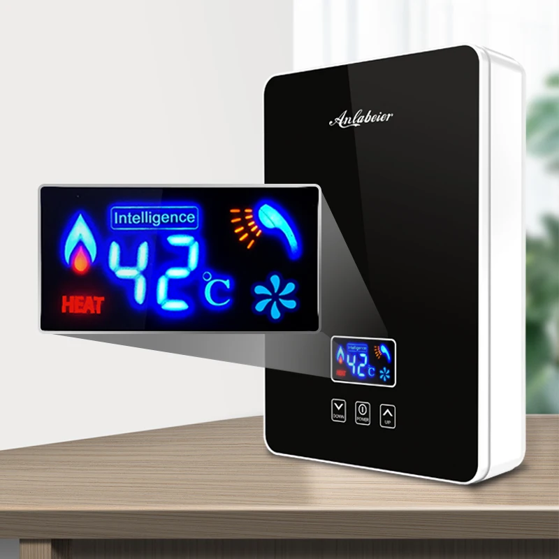 2023 low power endless multi point under sink hot 220v bathroom tankless electric shower instant water heater