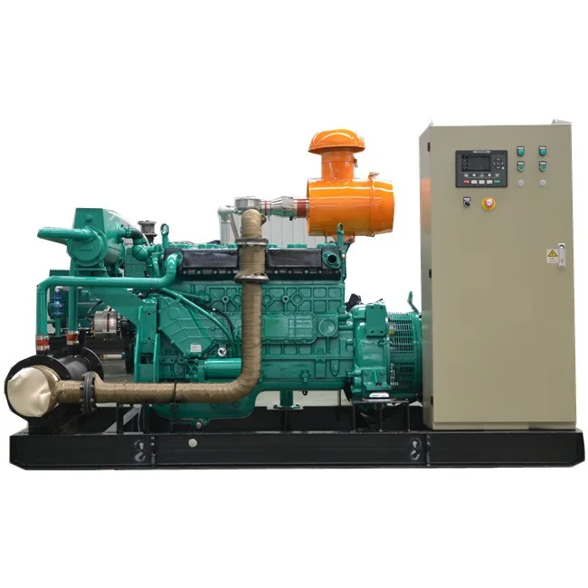 gas engine power generators biogas LPG biomass syngas 12-500 KW natural gas generator price