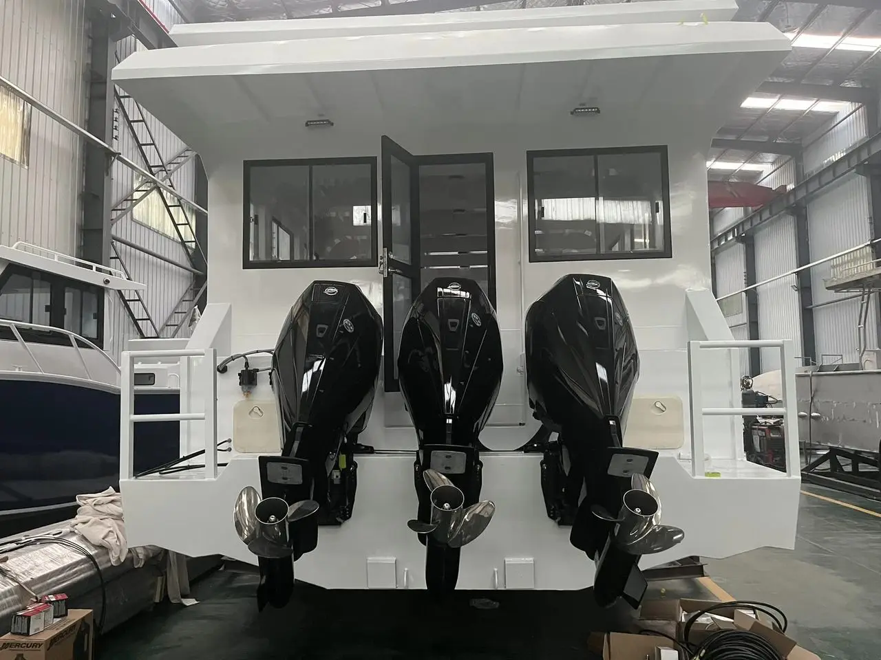 Deep V 15m Aluminum Passenger Tourist Ferry Boat with New Condition for Island Transport