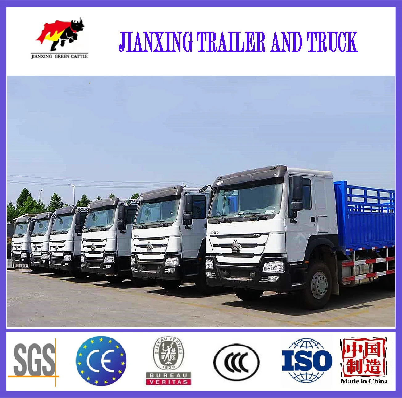 Howo 6x4 336 371hp Sinotruk Howo Cargo Truck Camera 10 11 CE Single Manual Operation Fence Sino Truck Cargo Car 371 For Ethiopia